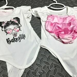 Twin Girls Baby Life Outfits